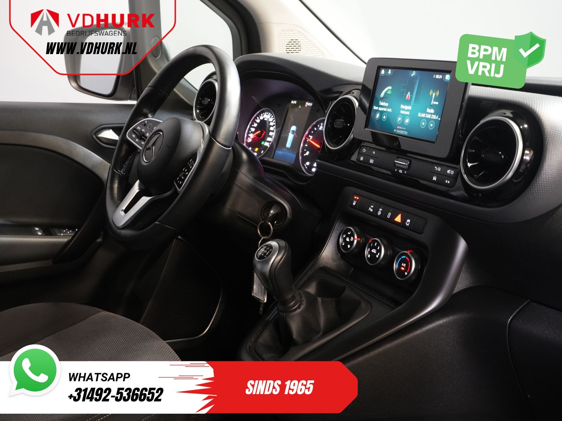 Mercedes-Benz Citan 112 CDI 3 Pers/ LED/ Stoelverw/ Carplay/, Voorwielaandrijving, Gebruikt, 4 cilinders, 116 pk