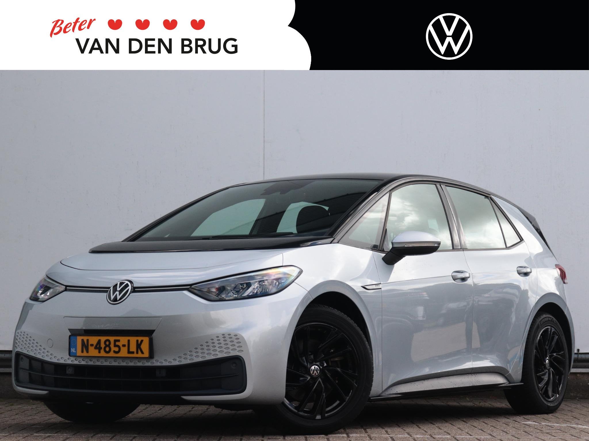 Volkswagen ID.3 Pro 58 kWh | Leder interieur | Lichtmetalen, Auto's, Volkswagen, Automaat, Gebruikt, 375 min, ID.3