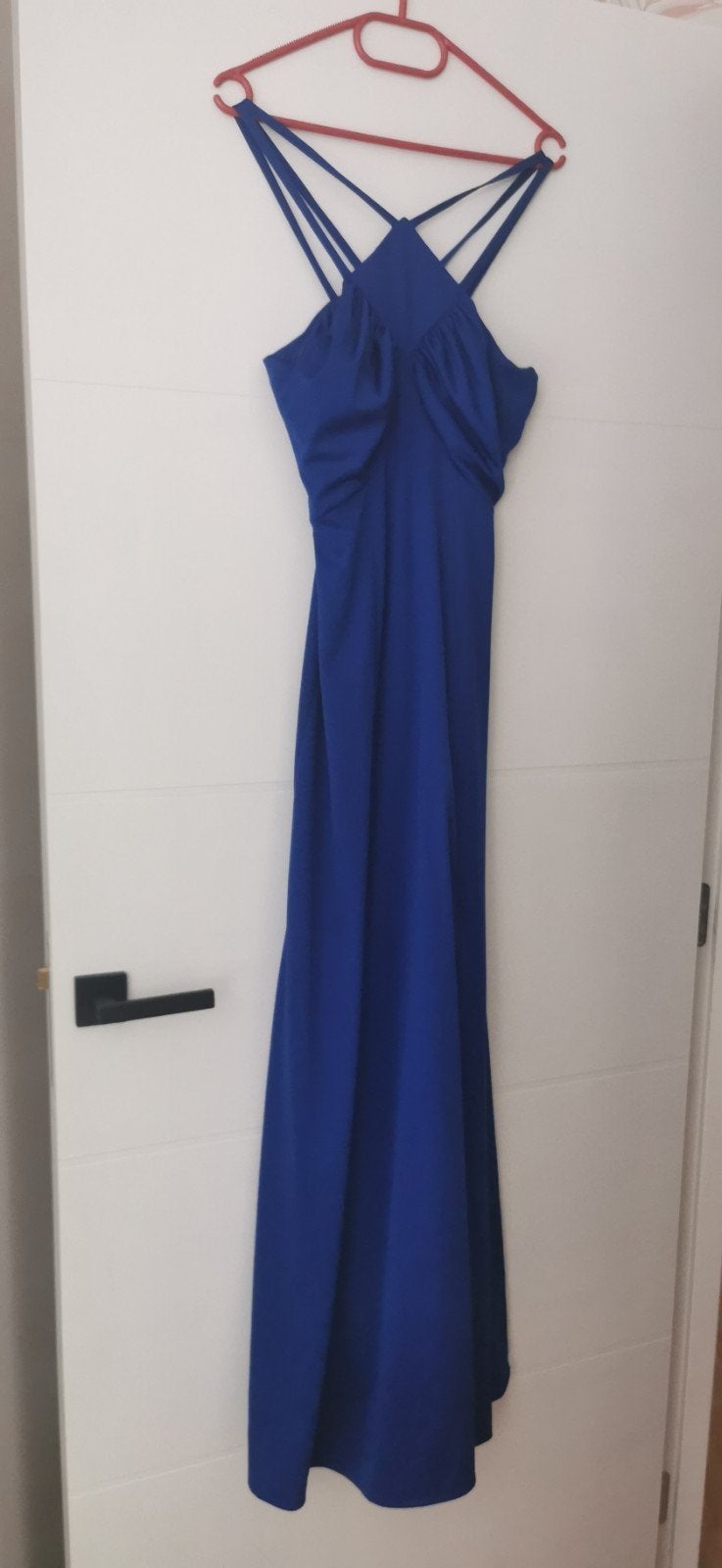 Mooie blauwe gala jurk - Maat 38, Maat 38/40 (M), Blauw, Nieuw, Ophalen of Verzenden