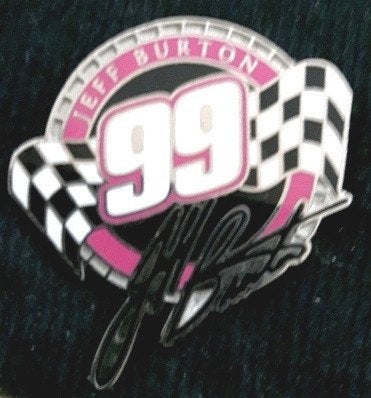 Jeff Burton 99 pin, Verzamelen, Speldjes, Pins en Buttons, Verzenden, Nieuw, Sport, Speldje of Pin