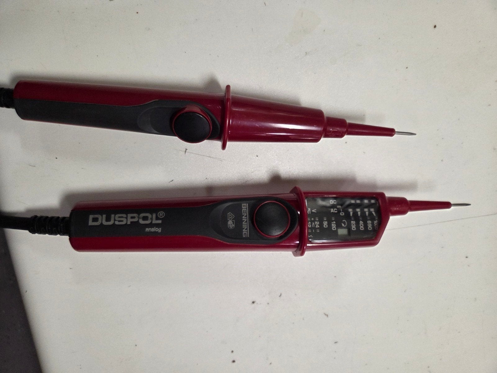 Duspol Analog Spanningstester, Benning., Doe-het-zelf en Verbouw, Ophalen of Verzenden, Zo goed als nieuw, Elektriciteit