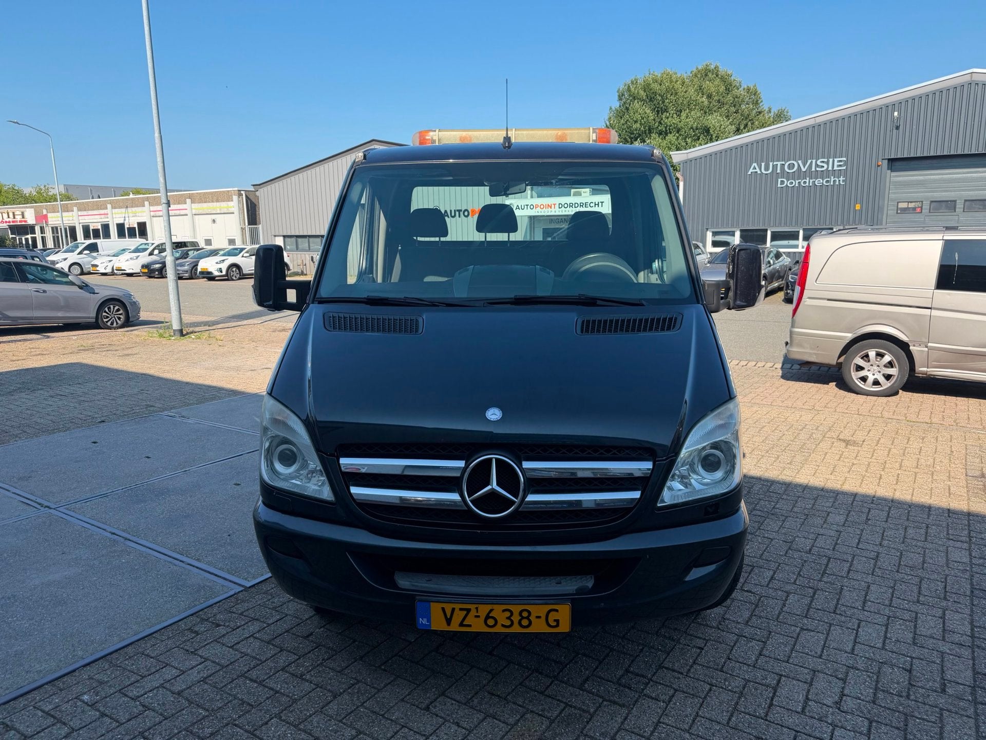 Mercedes-Benz Sprinter 3.0 6 Cill. Oprijgwagen TIJHOF Bak -, Auto's, Euro 5, Gebruikt, 2987 cc, Mercedes-Benz
