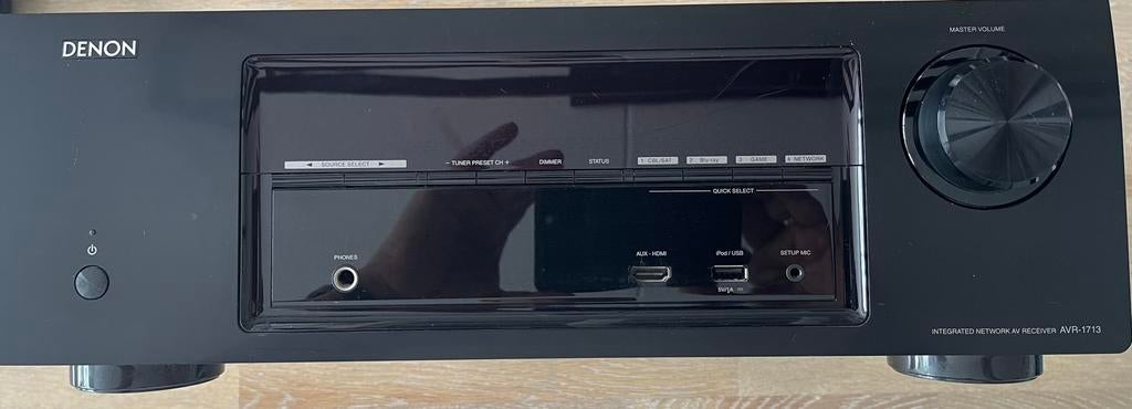 DENON AV RECEIVER AVR 1713, Ophalen, Gebruikt, 120 watt of meer, Denon