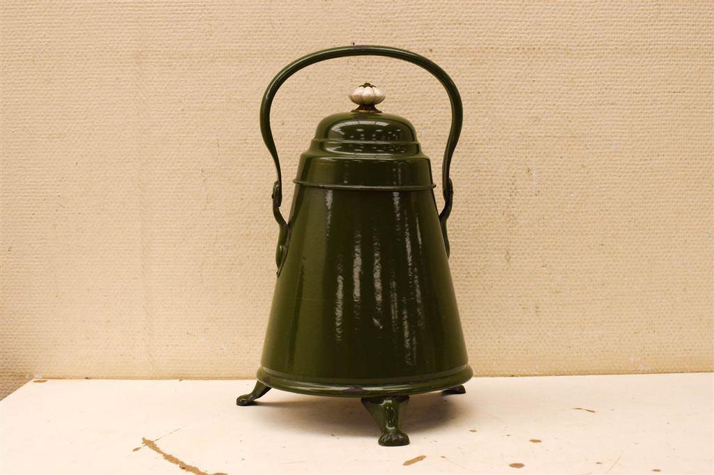 Emaille Doofpot 50594, Antiek en Kunst, Antiek | Emaille, Ophalen of Verzenden