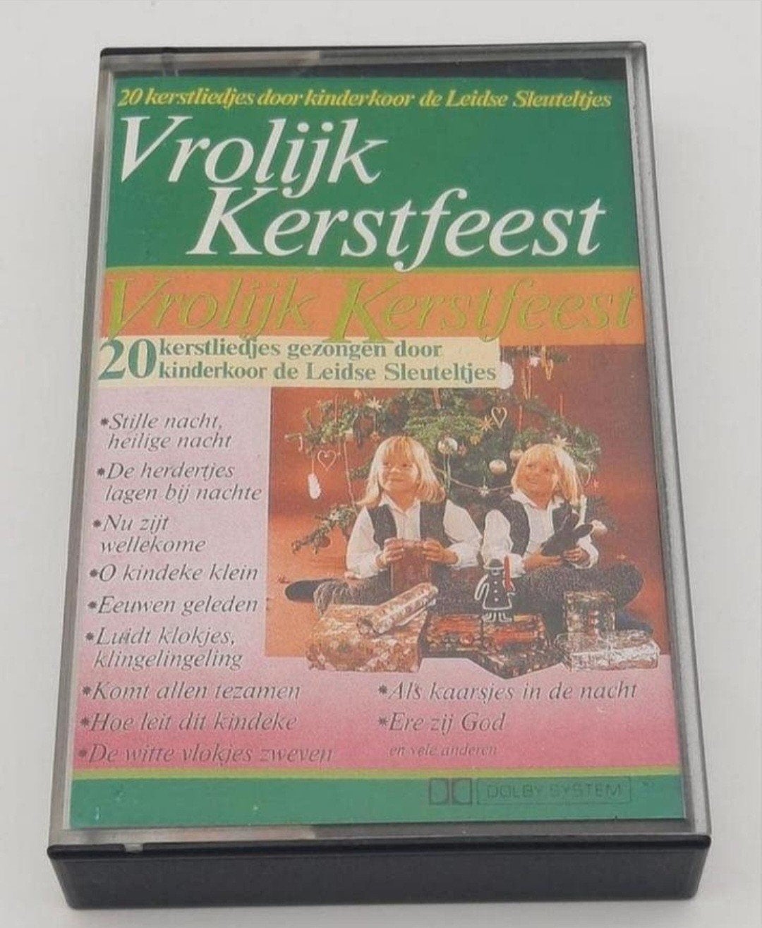 Vrolijk Kerstfeest door de Leidse Sleuteltjes Cassette 1978, Cd's en Dvd's, Cassettebandjes, Gebruikt, Kinderen en Jeugd, 1 bandje