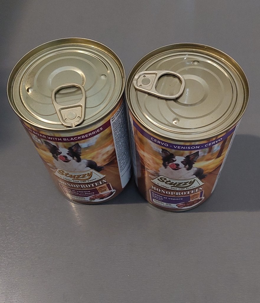 Stuzie monoprotein blik venison en wild bear  graanvrij, Overige merken, Ophalen, Nieuw, Overige typen