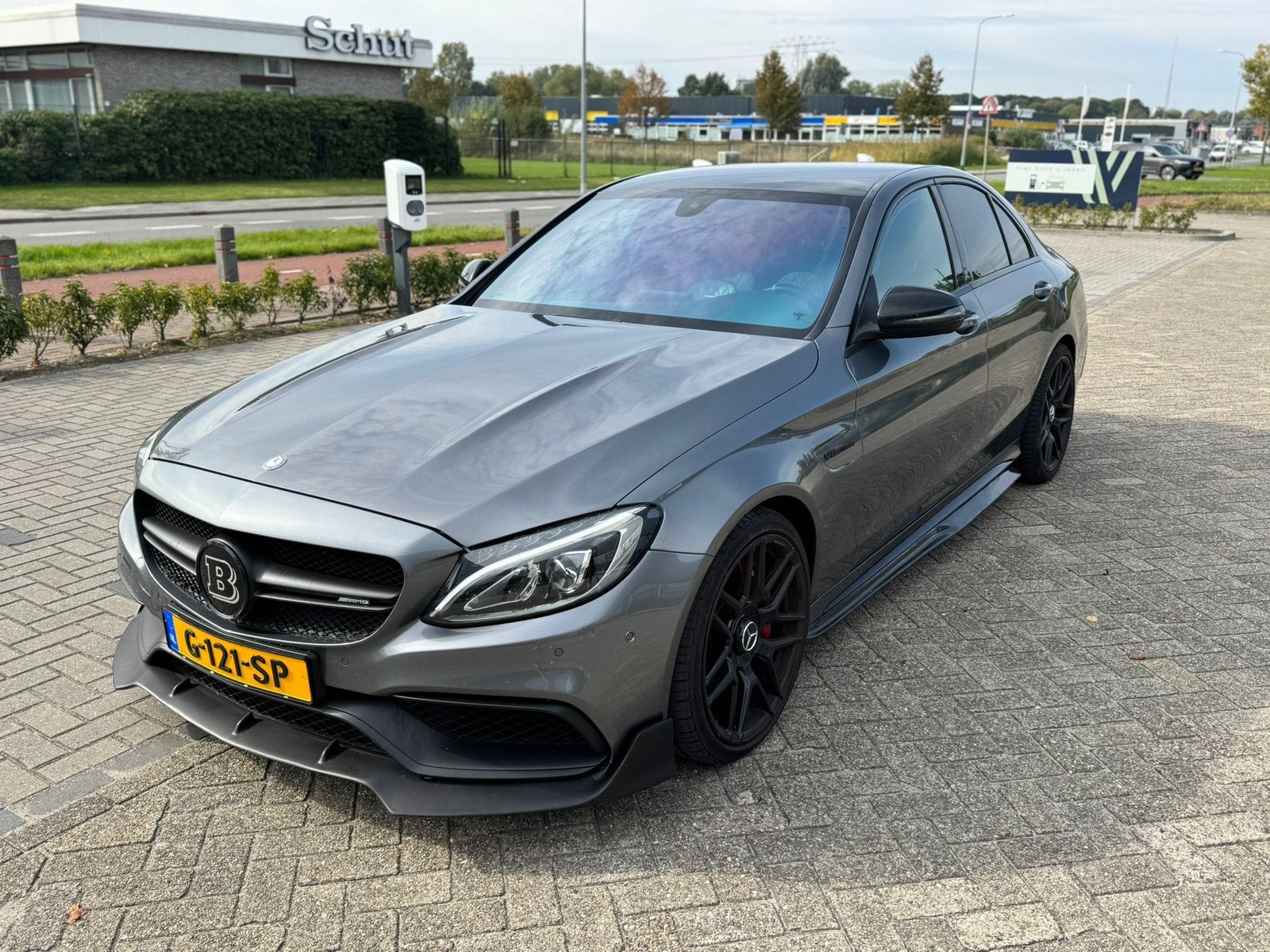 Mercedes-Benz C63 AMG V8 476PK | BRABUS | Sterrenhemel, Automaat, Achterwielaandrijving, Leder, Particulier