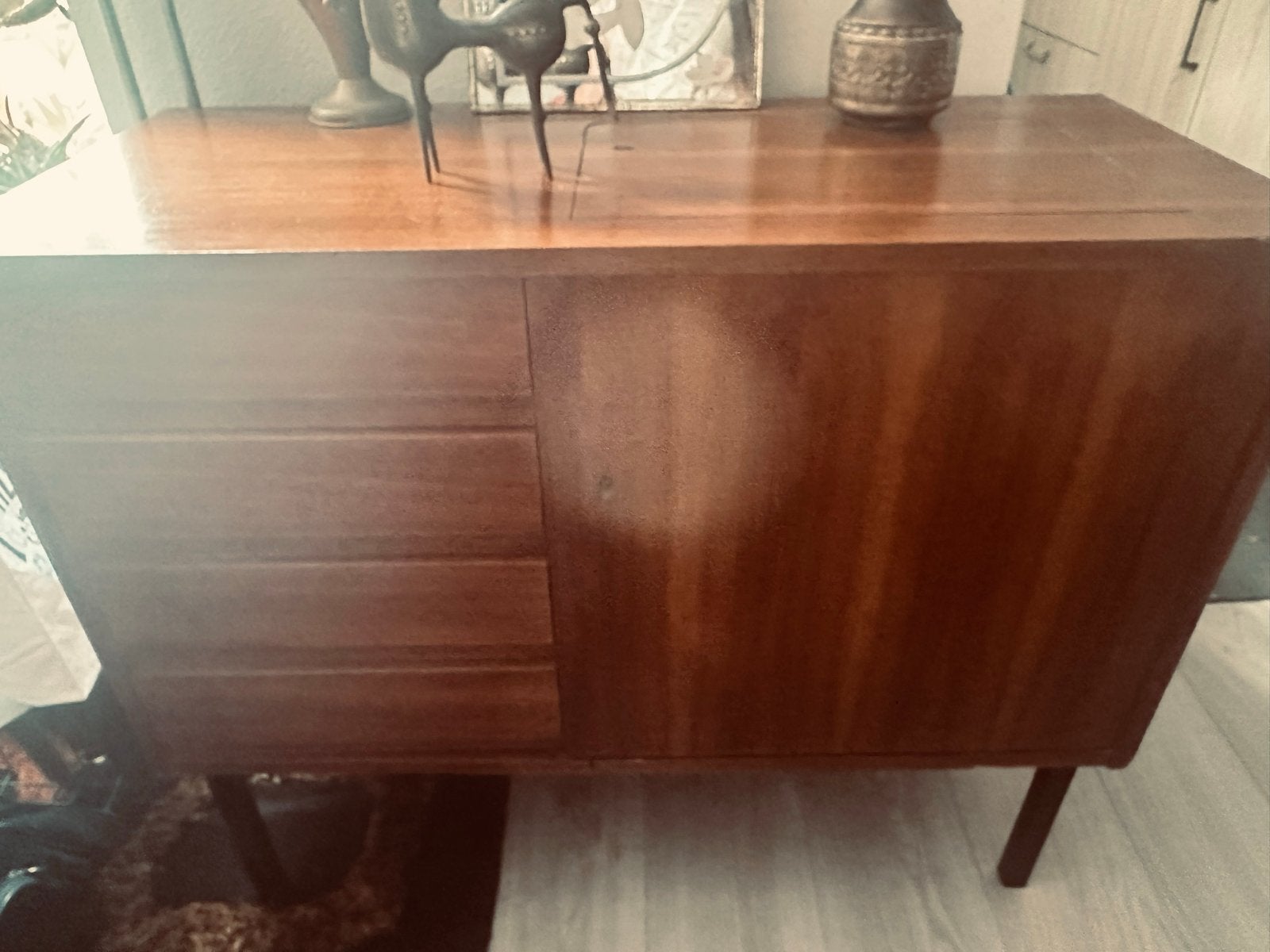 Vintage Mid Century Jaren '60 Naaimachine Kastje, Ophalen