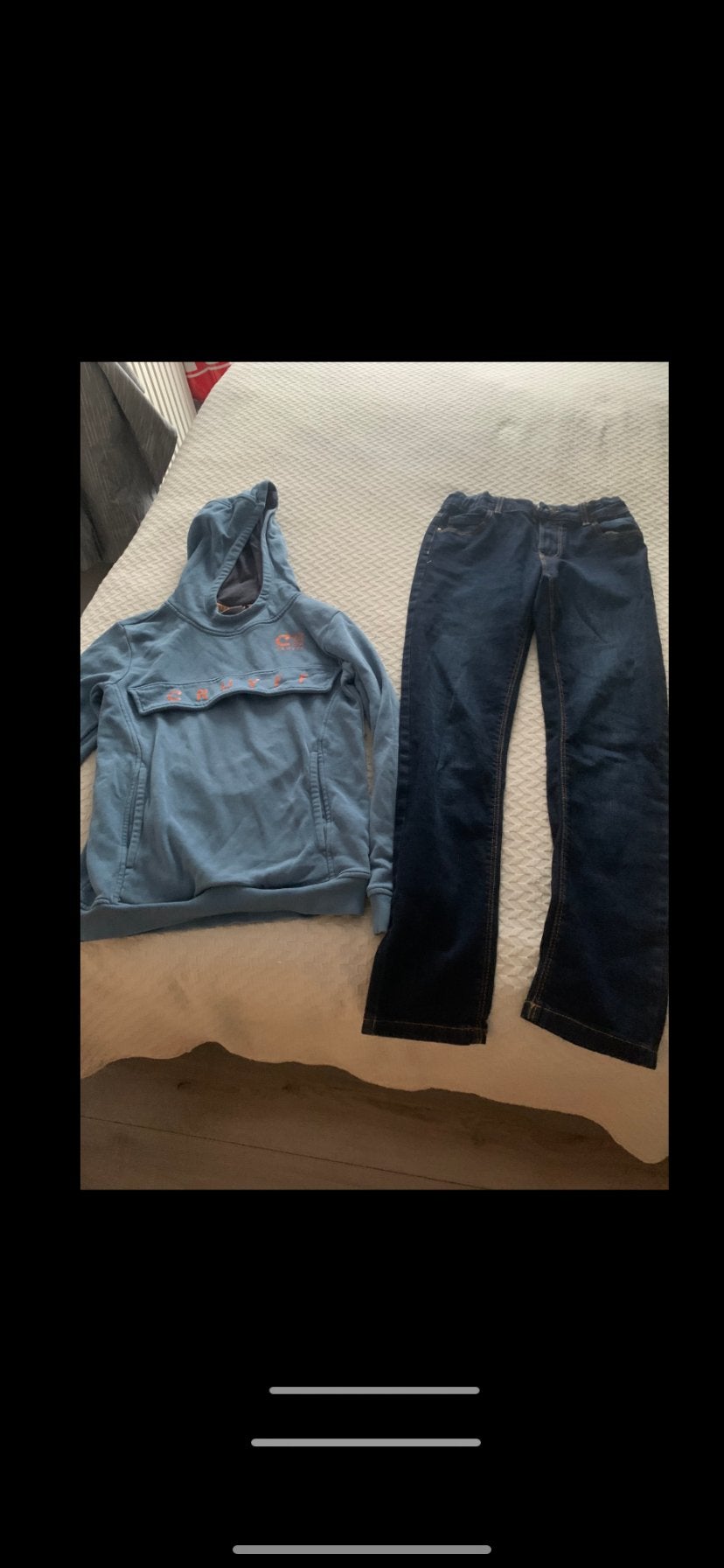 Broek set  maat 146/152, Ophalen of Verzenden, Gebruikt, Jongen of Meisje, Broek