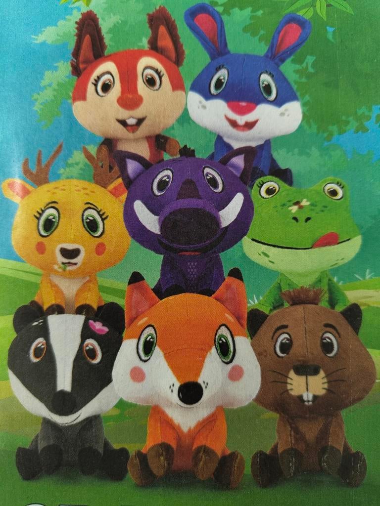 Lidl knuffeldieren - bosmini, Overige merken, Overige karakters, Konijn, Ophalen of Verzenden