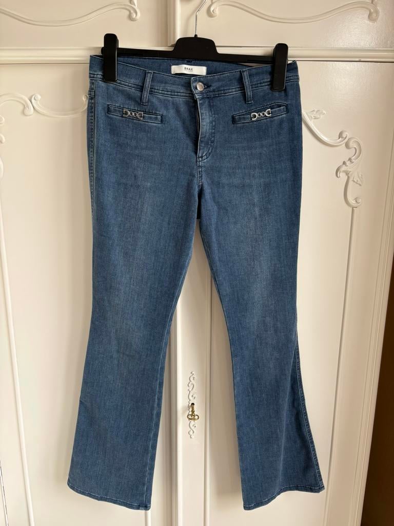 Nieuw blauwe zomer jeans spijkerbroek BRAX maat 40, Ophalen of Verzenden, Nieuw, Blauw, W30 - W32 (confectie 38/40)