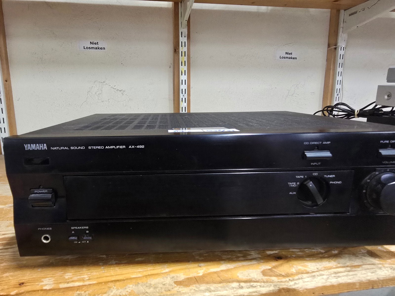 Yamaha versterker  AX-492  2 x 80 watt, Audio, Tv en Foto, Versterkers en Receivers, Ophalen