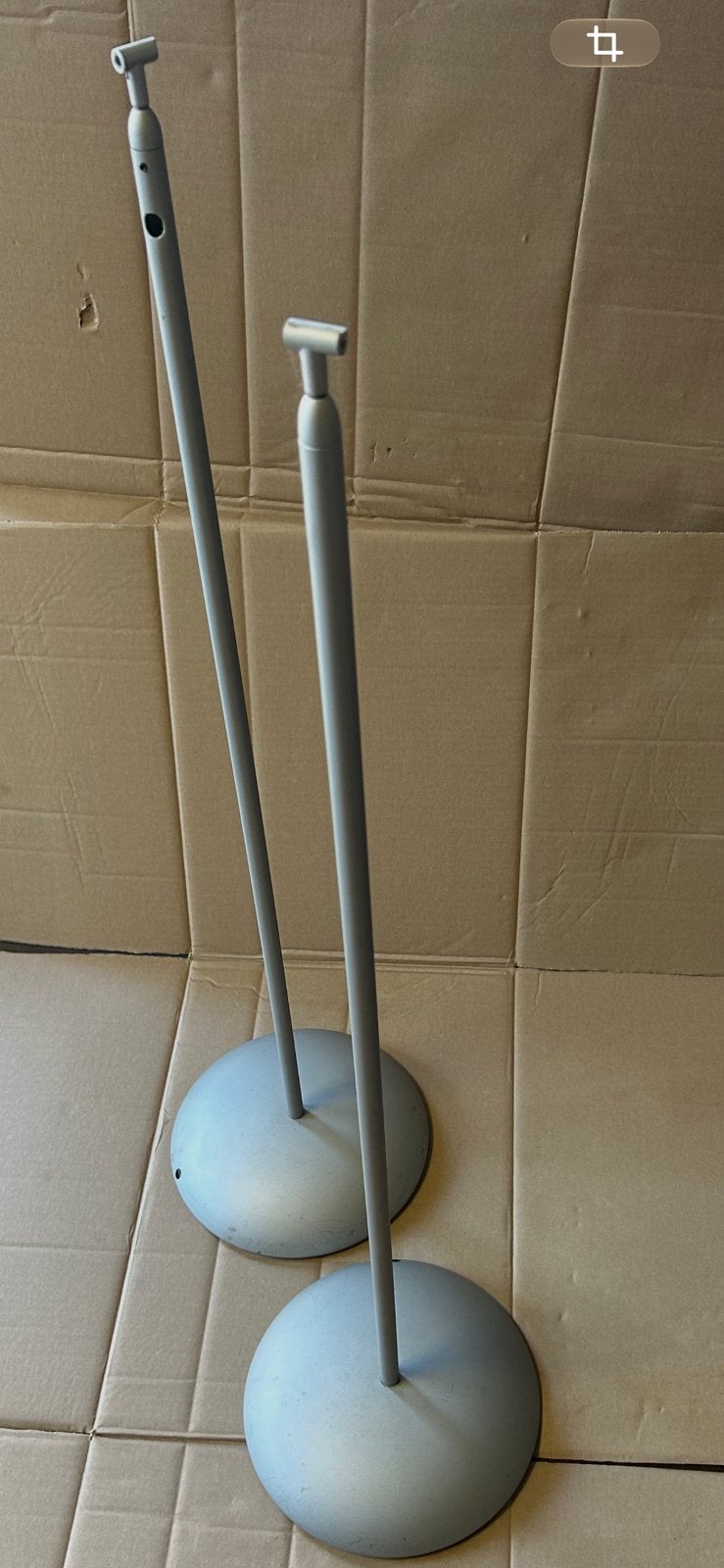 KEF speaker standaards, Gebruikt, Overige typen, Ophalen of Verzenden, Geschikt voor surround/home cinema