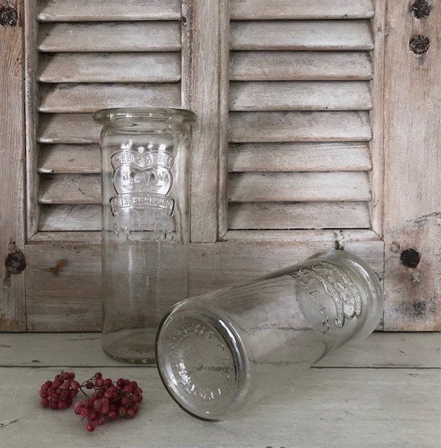 Duitse inmaakpot weckpot weckfles 3/4 liter 1920-1930, Overige typen, Ophalen of Verzenden, Zo goed als nieuw, Glas