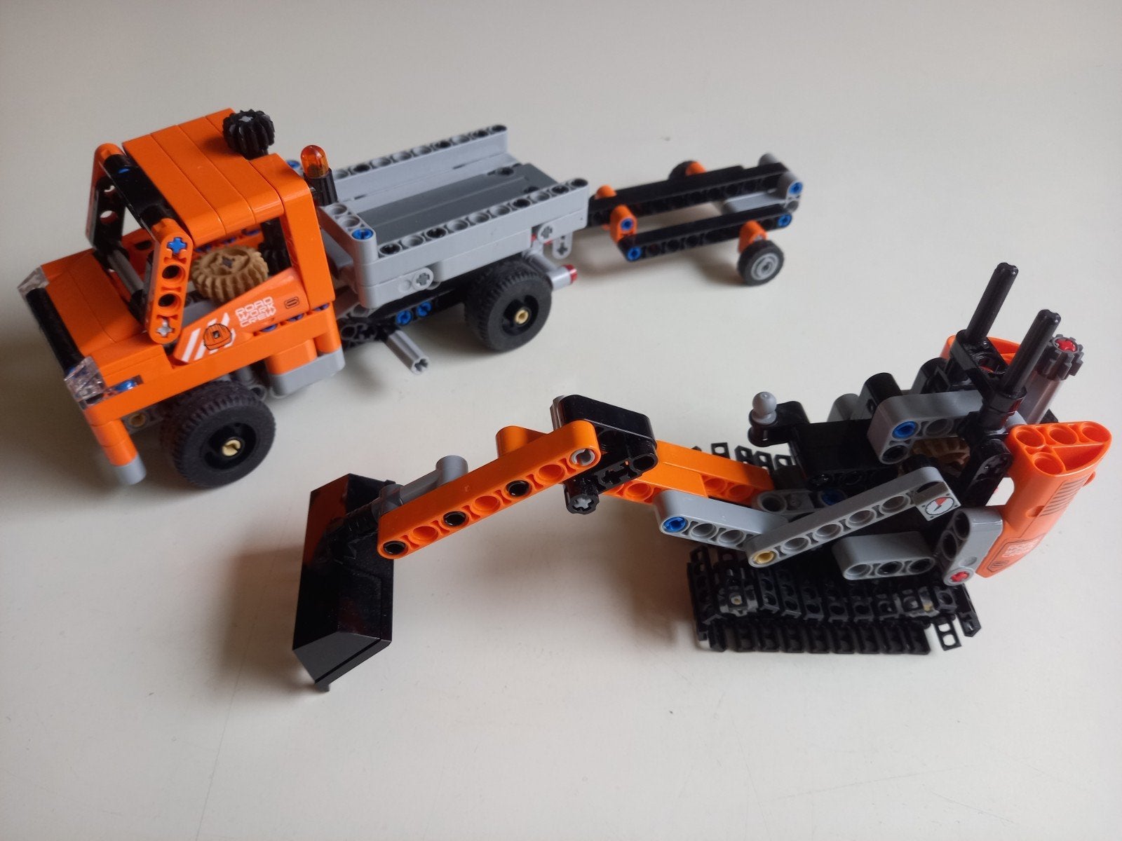 Lego Technic 42060 Roadwork Crew, Lego, Compleet, Ophalen of Verzenden, Zo goed als nieuw
