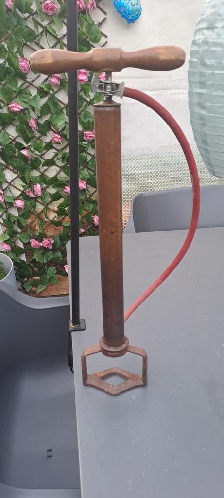 Antieke fiets pomp - Vintage fietspomp, Ophalen