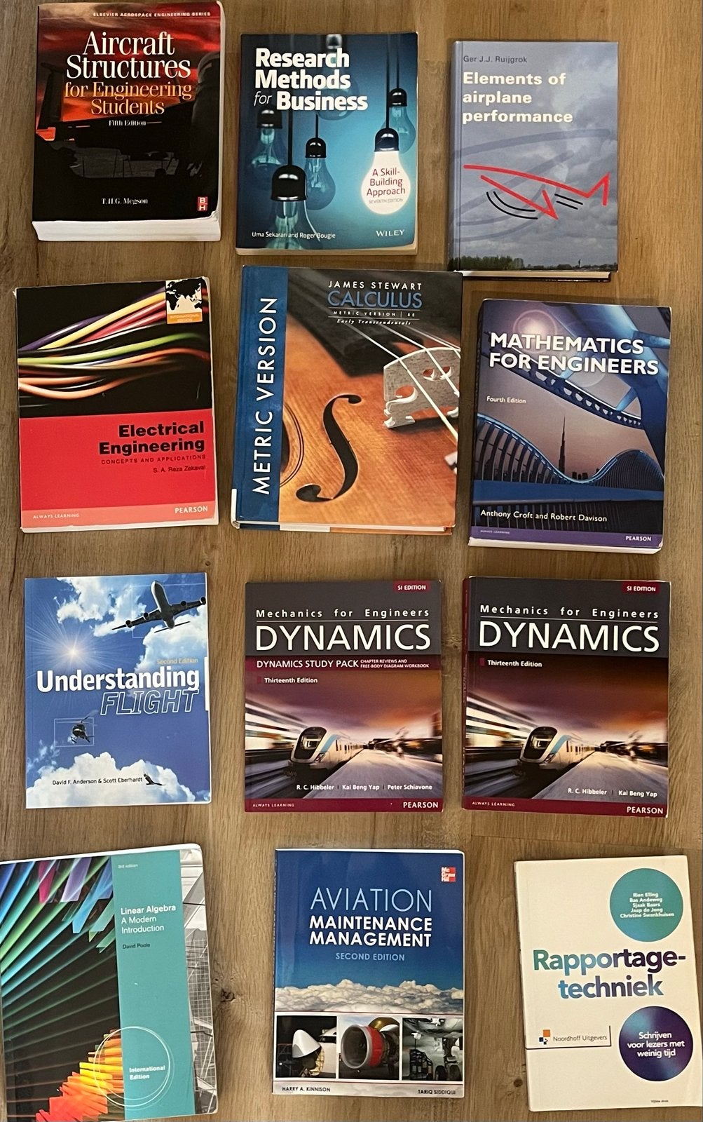 Studieboeken Aerospace Engineering / Aviation Studies, Boeken, Ophalen of Verzenden, Beta, Gelezen, HBO