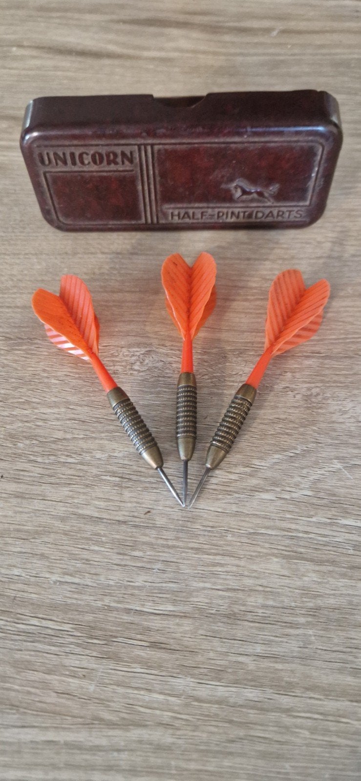 Unicorn half pint darts, Unicorn, Gebruikt, Onbekend, Ophalen of Verzenden
