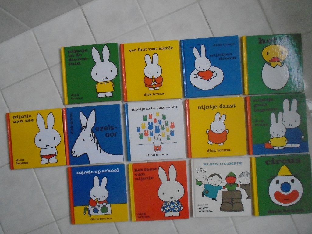 dick bruna, nijntje, uitzoeken, Ophalen of Verzenden, Zo goed als nieuw, Dick Bruna, Fictie algemeen