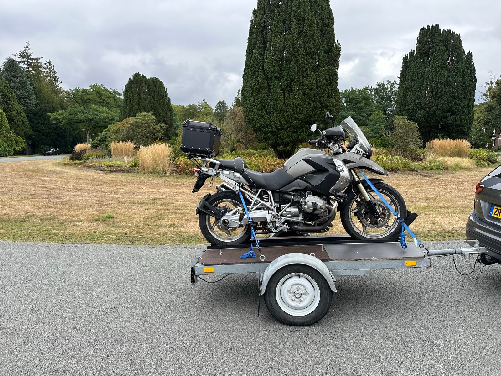 Motortrailers / motoraanhanger – nette en stevige aanhanger, Ophalen of Verzenden, Zo goed als nieuw