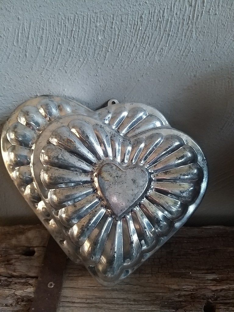 dubbelharten blik, Antiek en Kunst, Curiosa en Brocante, Ophalen of Verzenden