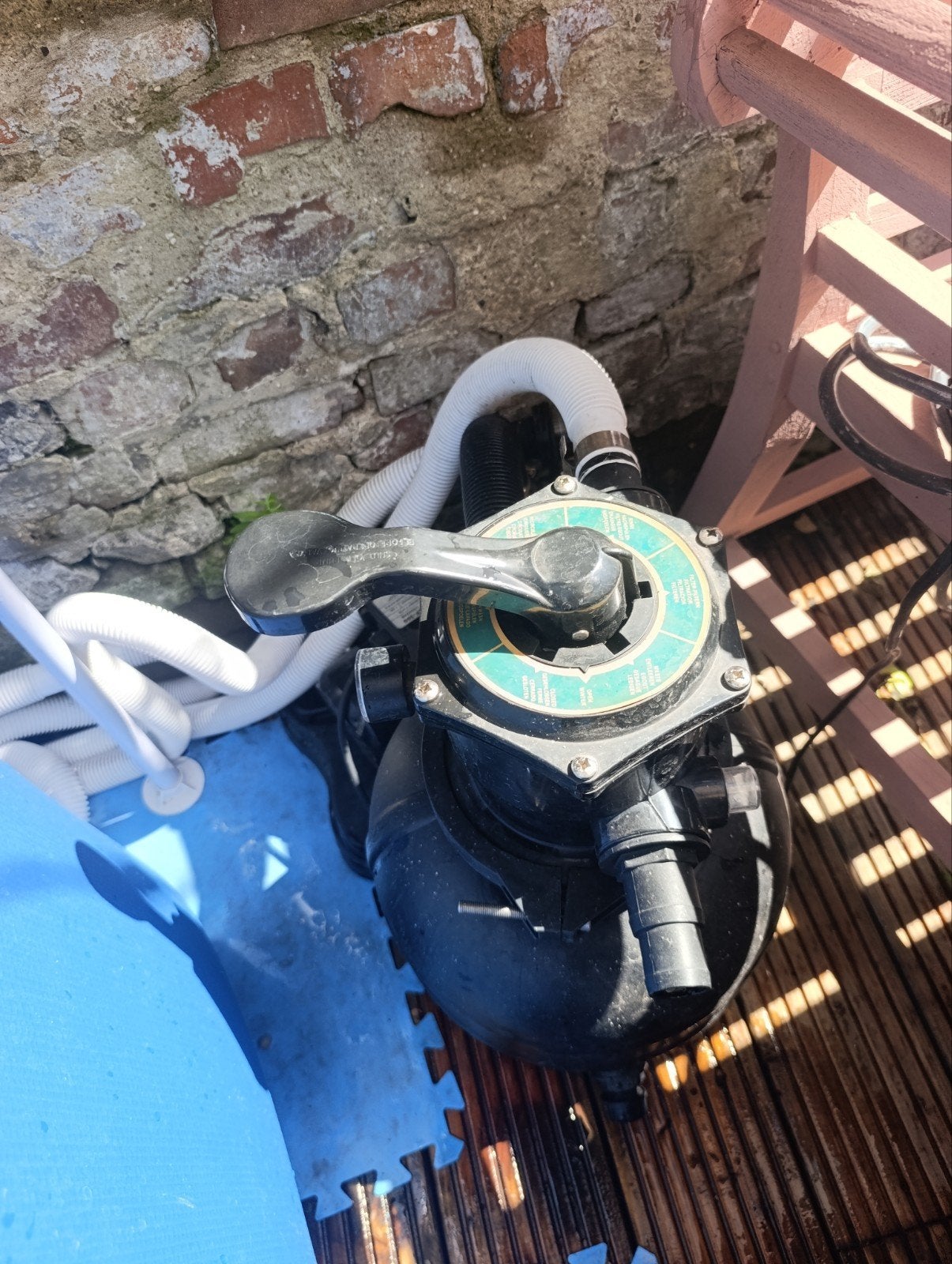 Waterland ZP-300 Zwembadpomp met filter, Ophalen of Verzenden, Gebruikt, Zwembadpomp