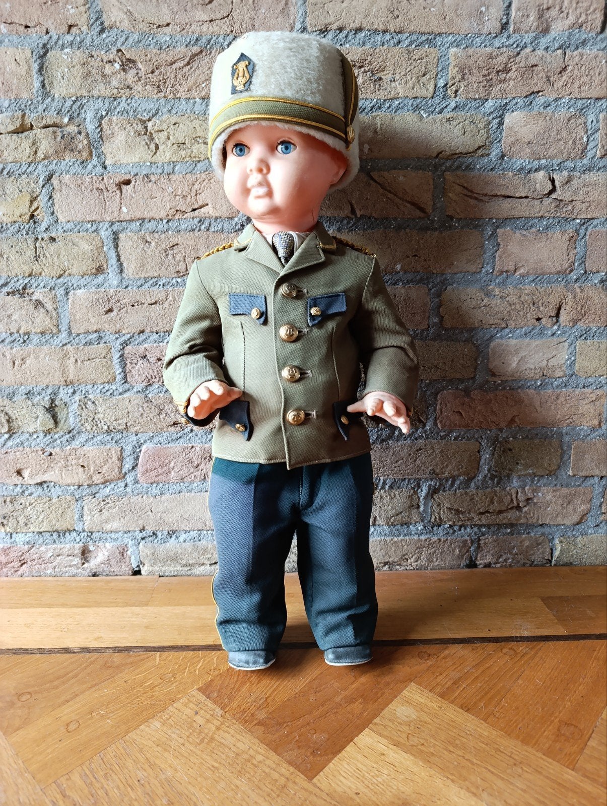originele Eringa-Opende Fanfare korps mascotte pop, Ophalen of Verzenden, Zo goed als nieuw, Pop