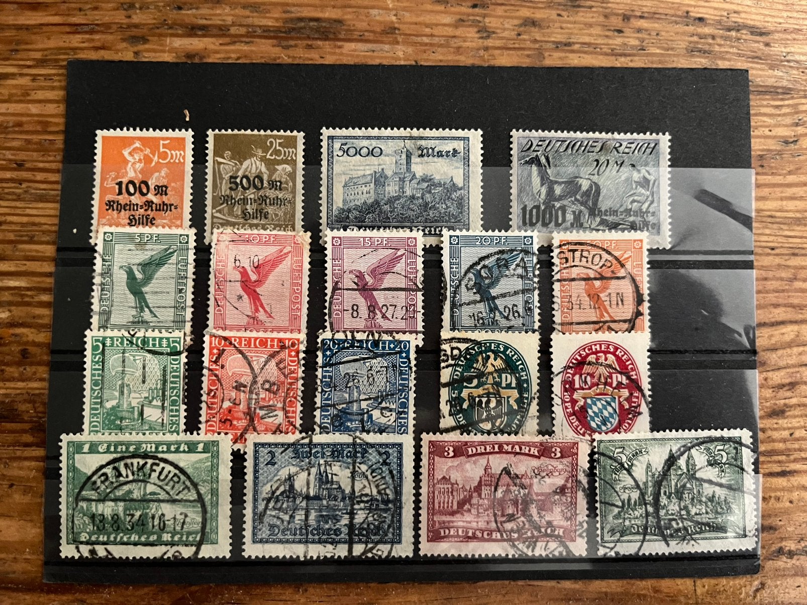 Postzegels Duitse Rijk kavel 03 5€ incl verzenden, Ophalen of Verzenden, Duitse Keizerrijk