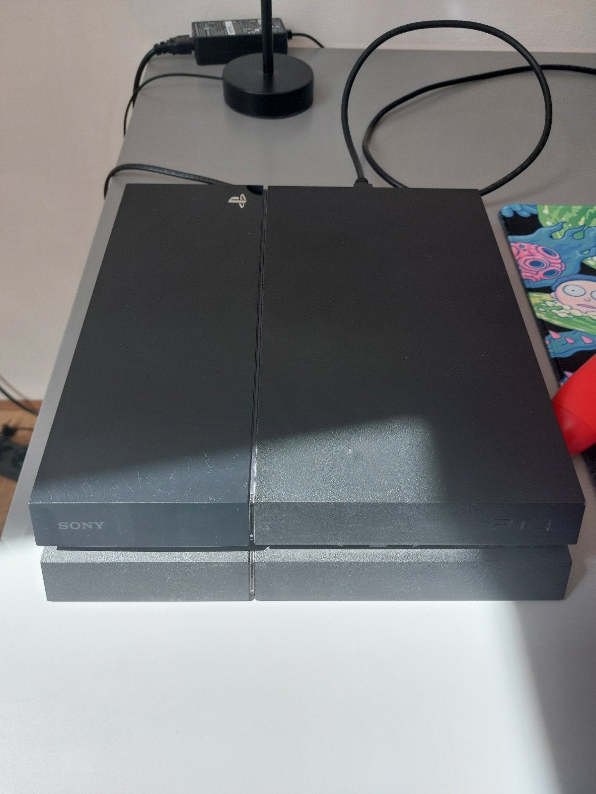 Sony PlayStation 4 + 4 games + controller+ kabels, Ophalen, Met 1 controller, Original, 500 GB