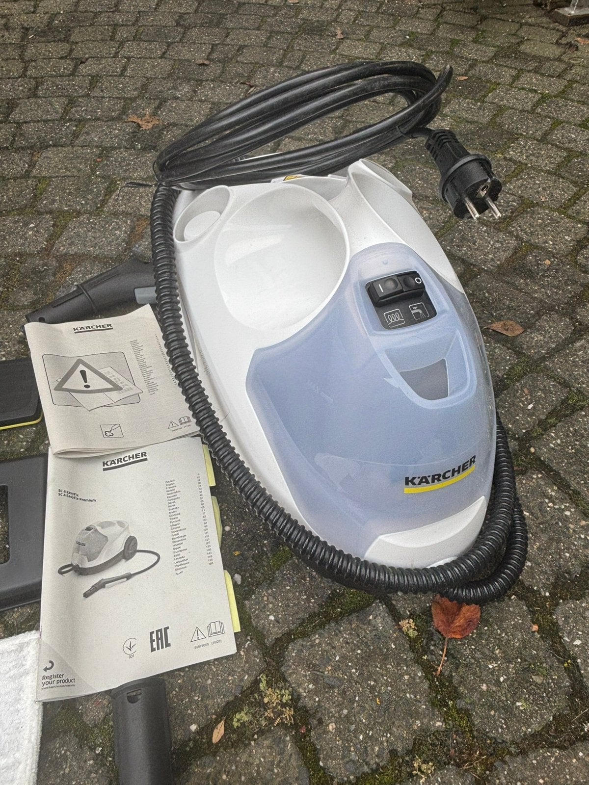 Kärcher stoomreiniger SC4 Easyfix premium, Ophalen of Verzenden, Zo goed als nieuw