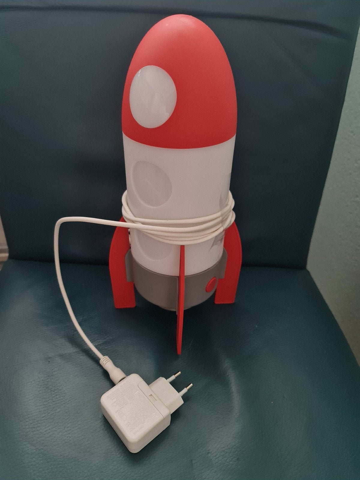ikea Nachtlampje raket - Kleurrijk en sfeervol, Kinderen en Baby's, Meerkleurig, Ophalen of Verzenden, Zo goed als nieuw, Lamp