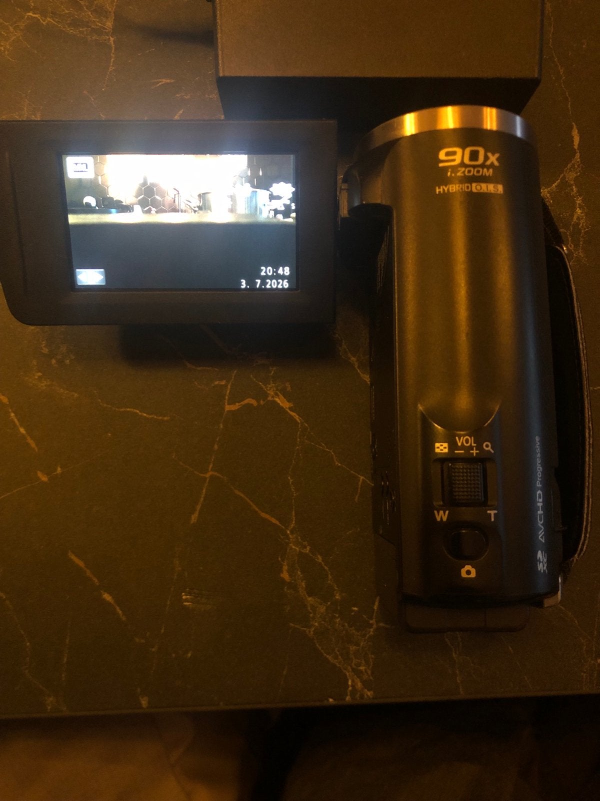 Panasonic HC-V180 Full HD Camcorder - Film/Foto Camera, Full HD, Panasonic, 20x of meer, Ophalen of Verzenden