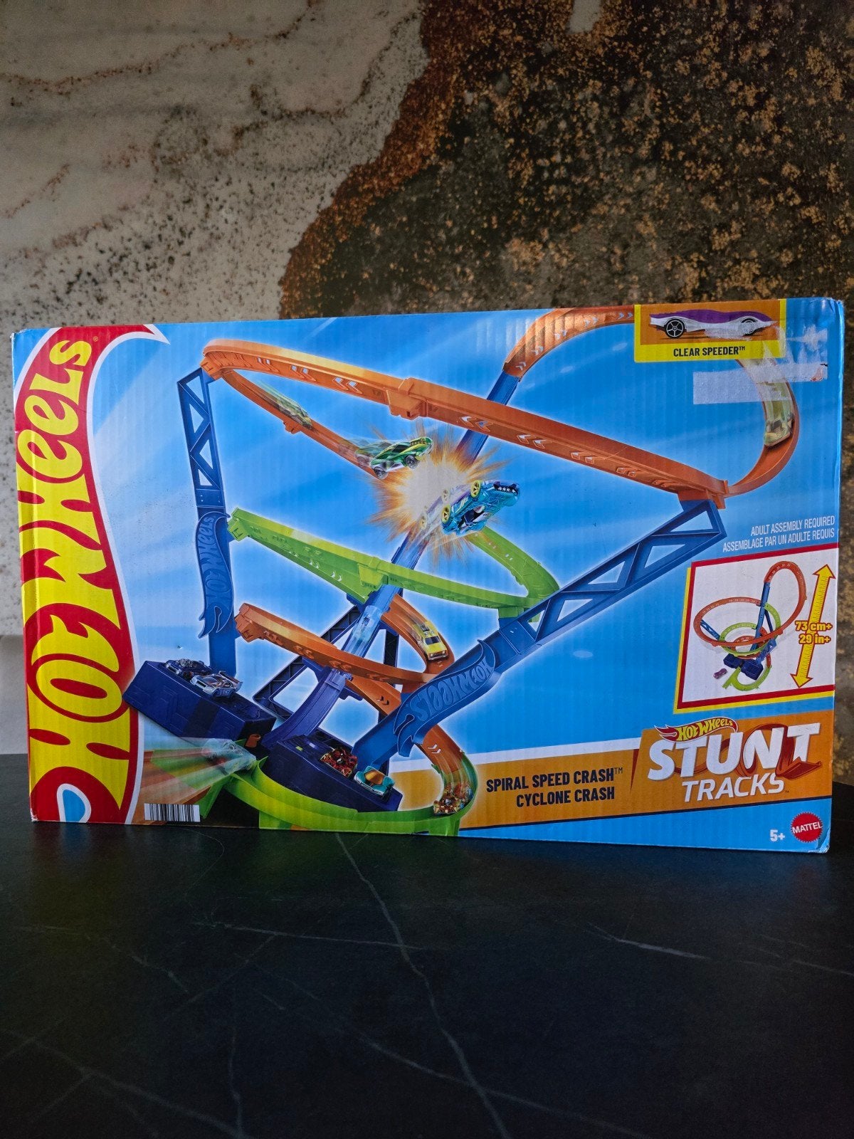 Hot Wheels Stunt Tracks Racebaan, Racebaan, Ophalen of Verzenden, Zo goed als nieuw, Hot Wheels