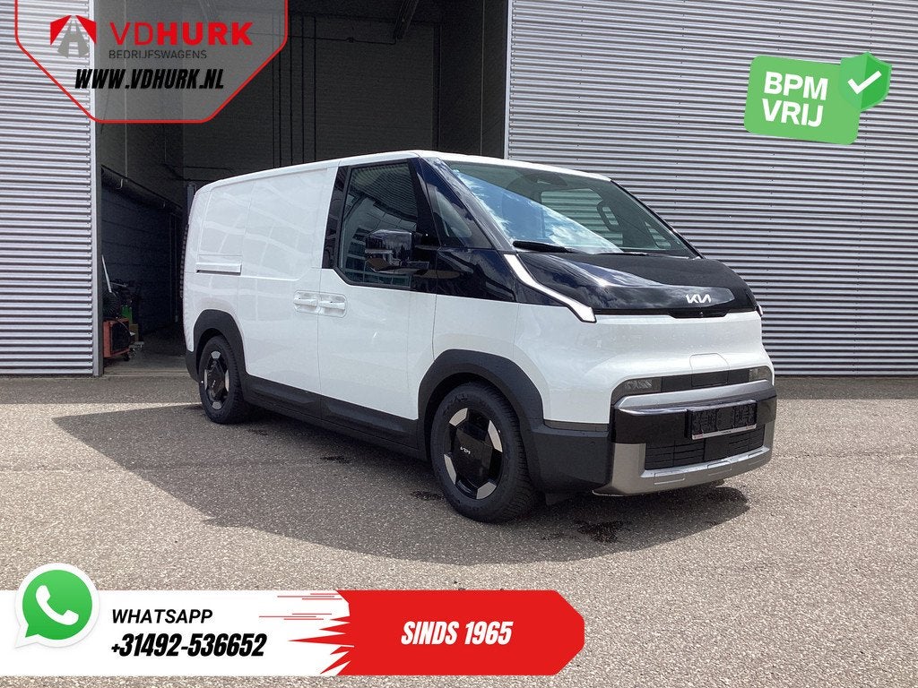 Kia PV5 Elite Executive 71.2 kWh 416 km WLTP L2 Warmtepomp/, 750 kg, 435 min, Wit, 416 km
