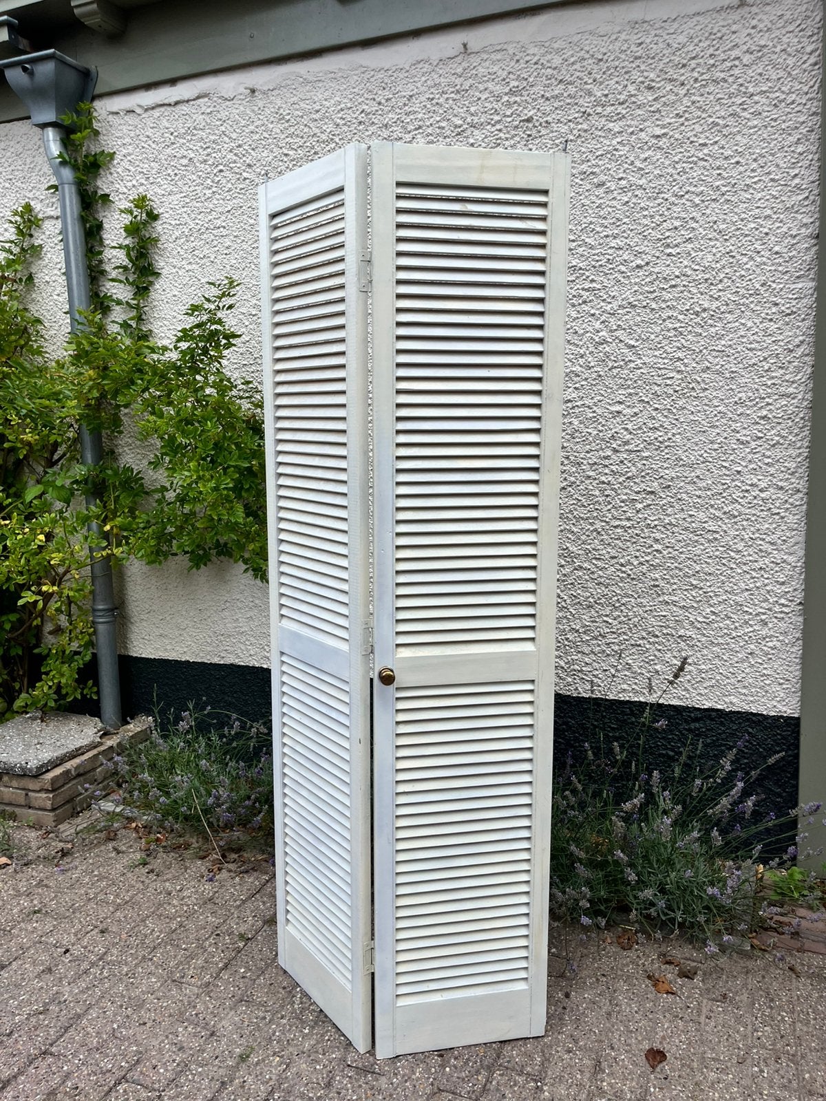 Louvre deurtjes brocante, Tuin en Terras, Ophalen, Zo goed als nieuw
