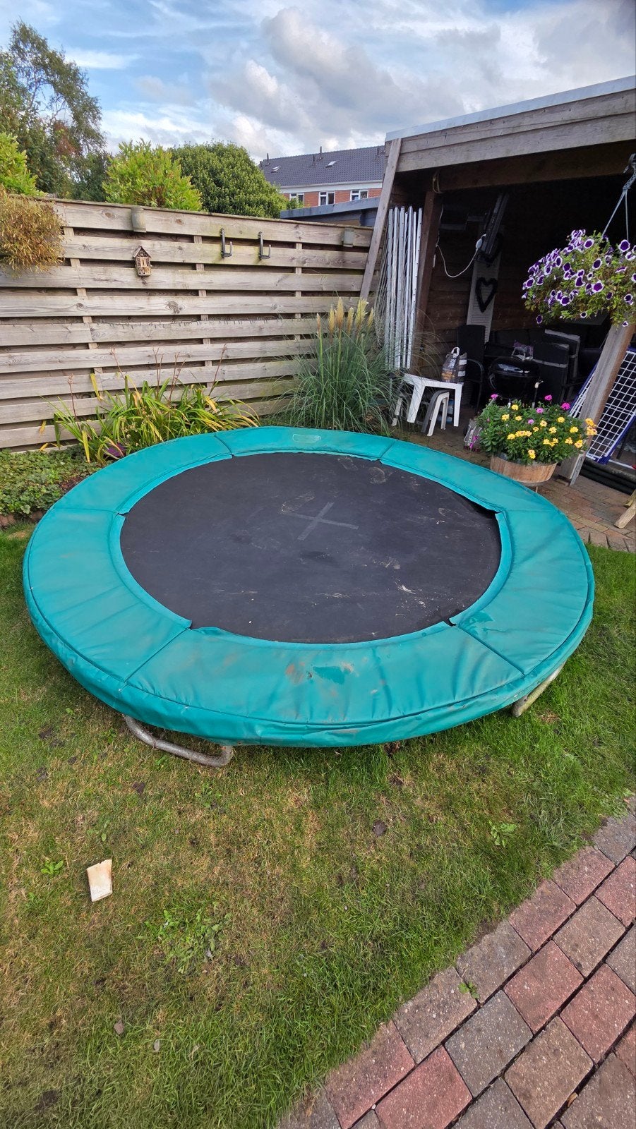 trampoline omranding, Ophalen of Verzenden