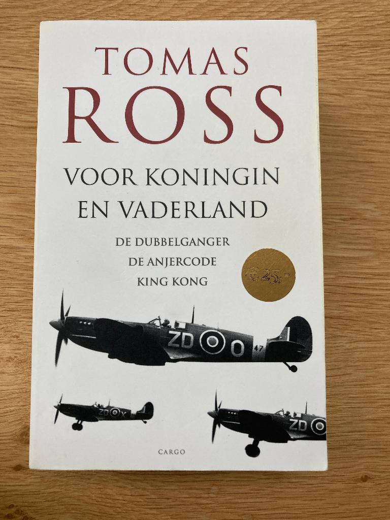complete trilogie Voor Koningin en vaderland - Thomas Ross, Ophalen of Verzenden, Zo goed als nieuw, Tomas Ross, Nederland