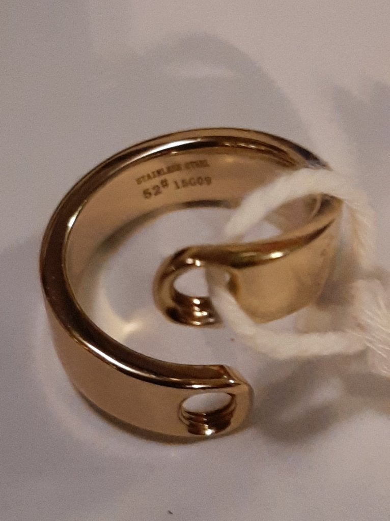 Melano vivid ring maat 52, Overige kleuren, IJzer of Staal, Nieuw, Ophalen of Verzenden