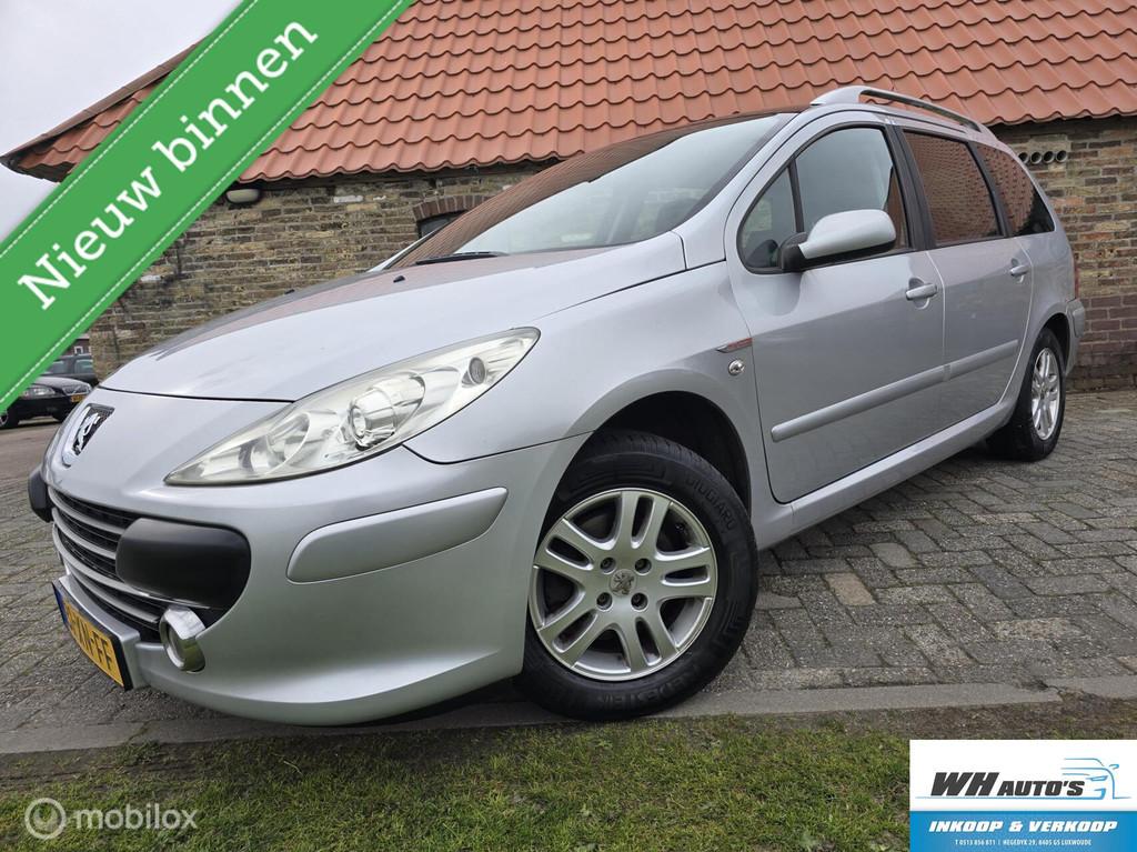 Peugeot 307 SW 1.6-16V Pack, Auto's, Gebruikt, 4 cilinders, 715 kg, 7 stoelen