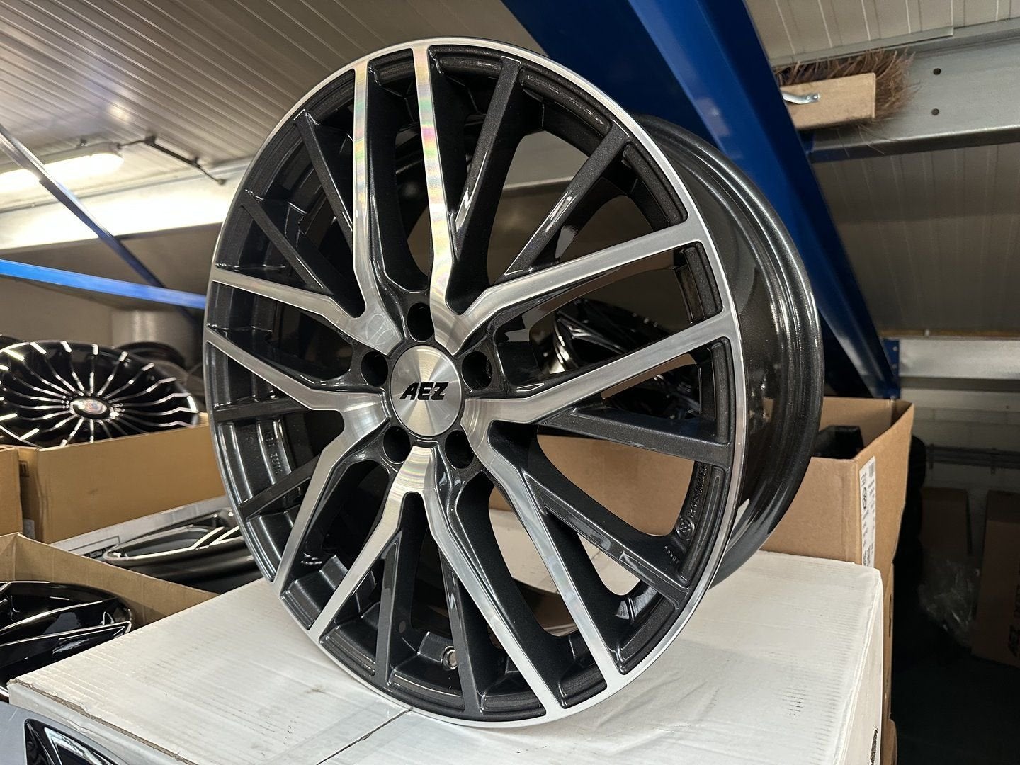 Nieuw 19inch VW Audi Seat BMW Skoda AEZ Style Velgen! 5x112, 19 inch, -, -, Banden en Velgen