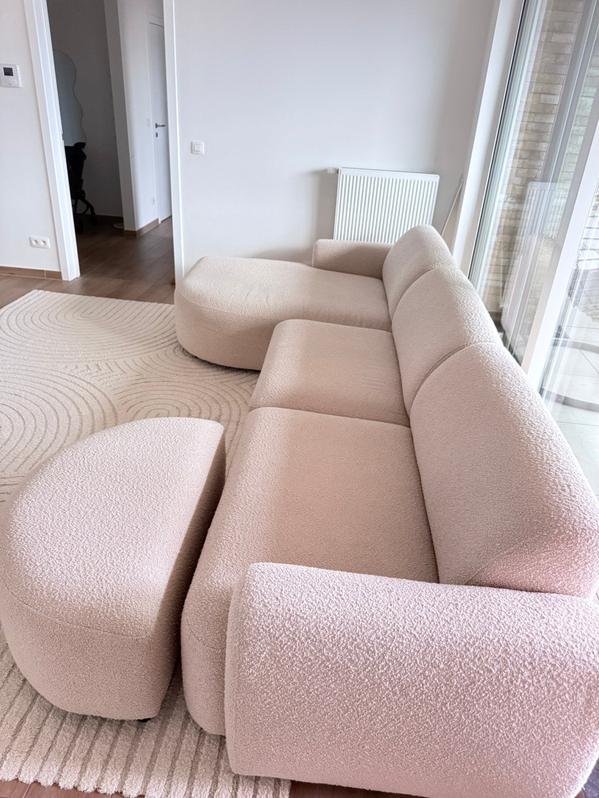 teddy zetel, Huis en Inrichting, Banken | Sofa's en Chaises Longues, Ophalen, Zo goed als nieuw, Eenpersoons, Minder dan 150 cm