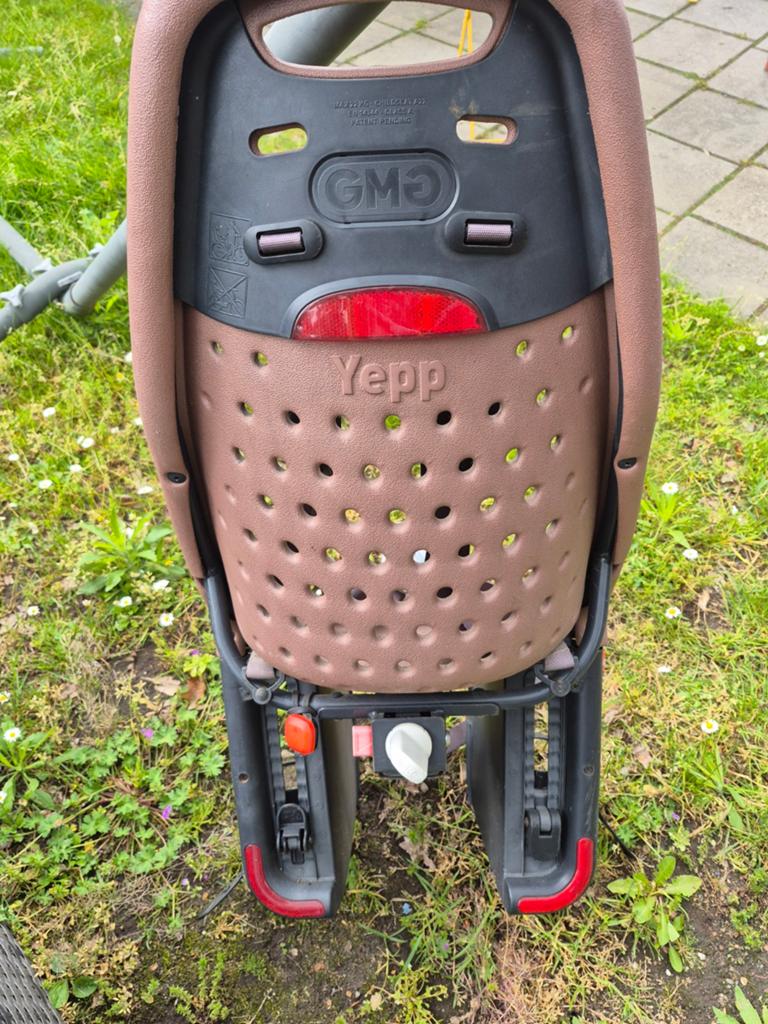 Yepp fietsstoeltje voor achterop, Ophalen of Verzenden, Gebruikt