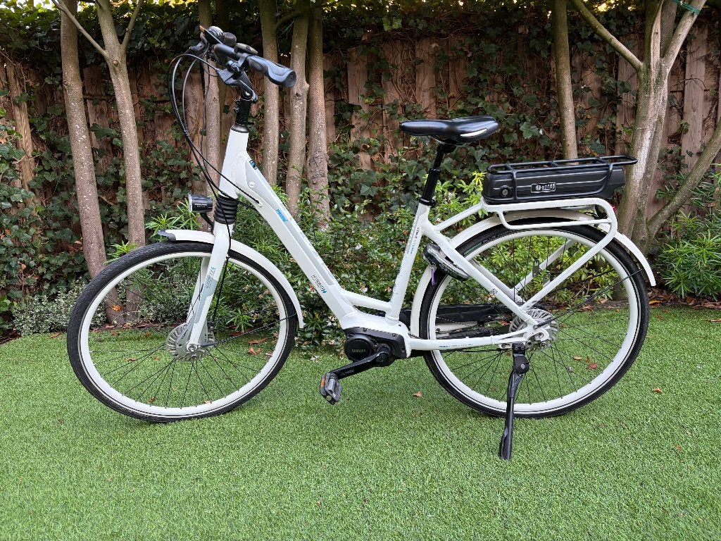 Giant Prime e-bike damesfiets – kleur wit – maat M -