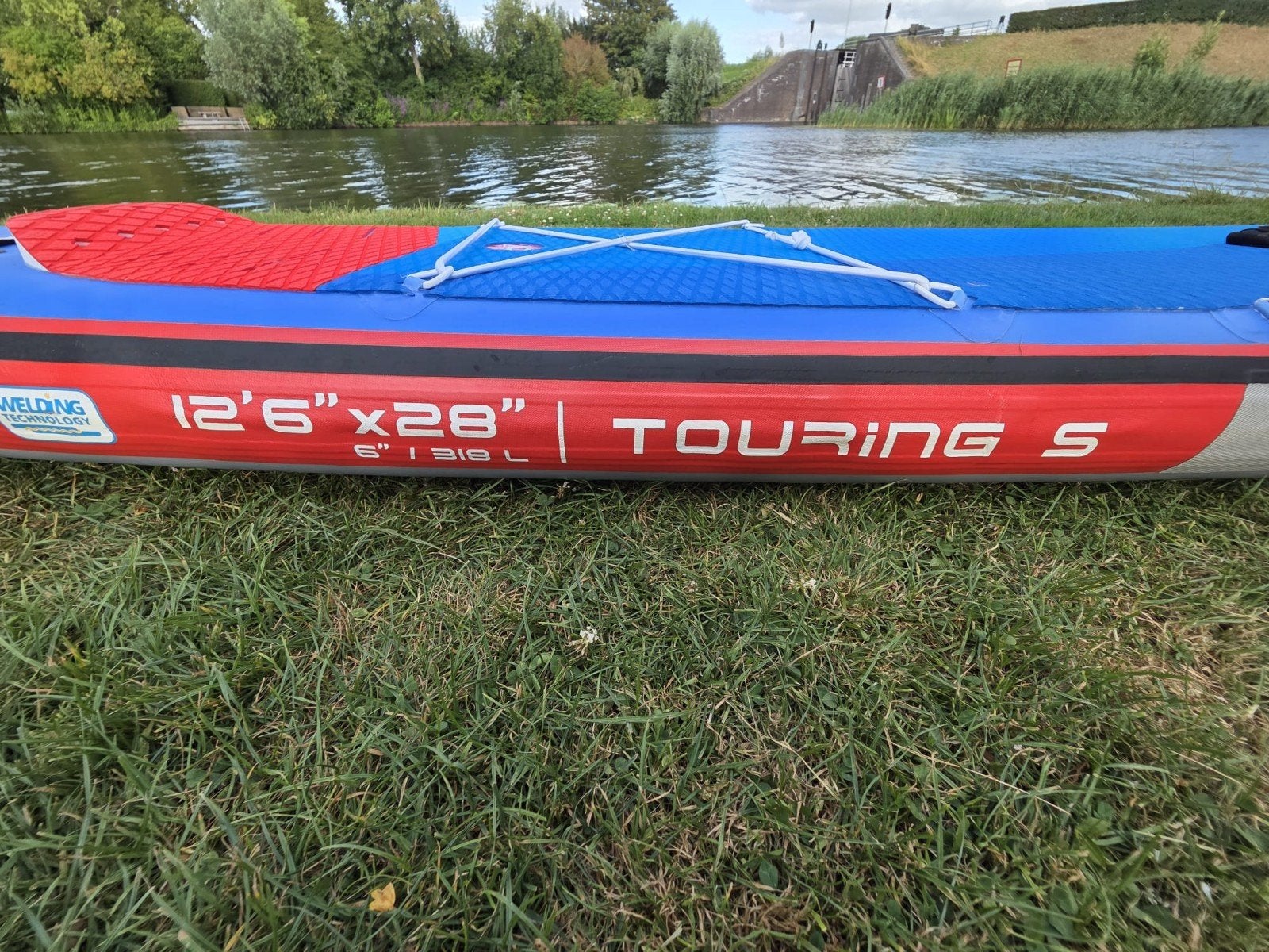 Starboard Touring S SUP Board 12'6" x 28", Ophalen, Zo goed als nieuw, Overige typen, Met koord