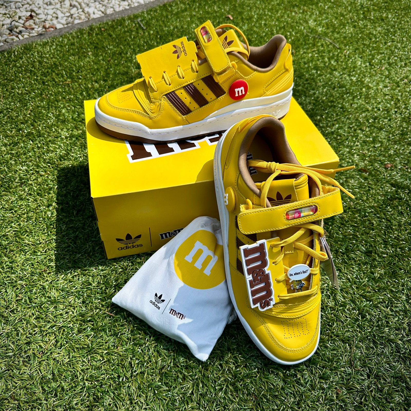 adidas M&M’s Forum Low, Overige kleuren, Verzenden, Nieuw, Sneakers of Gympen