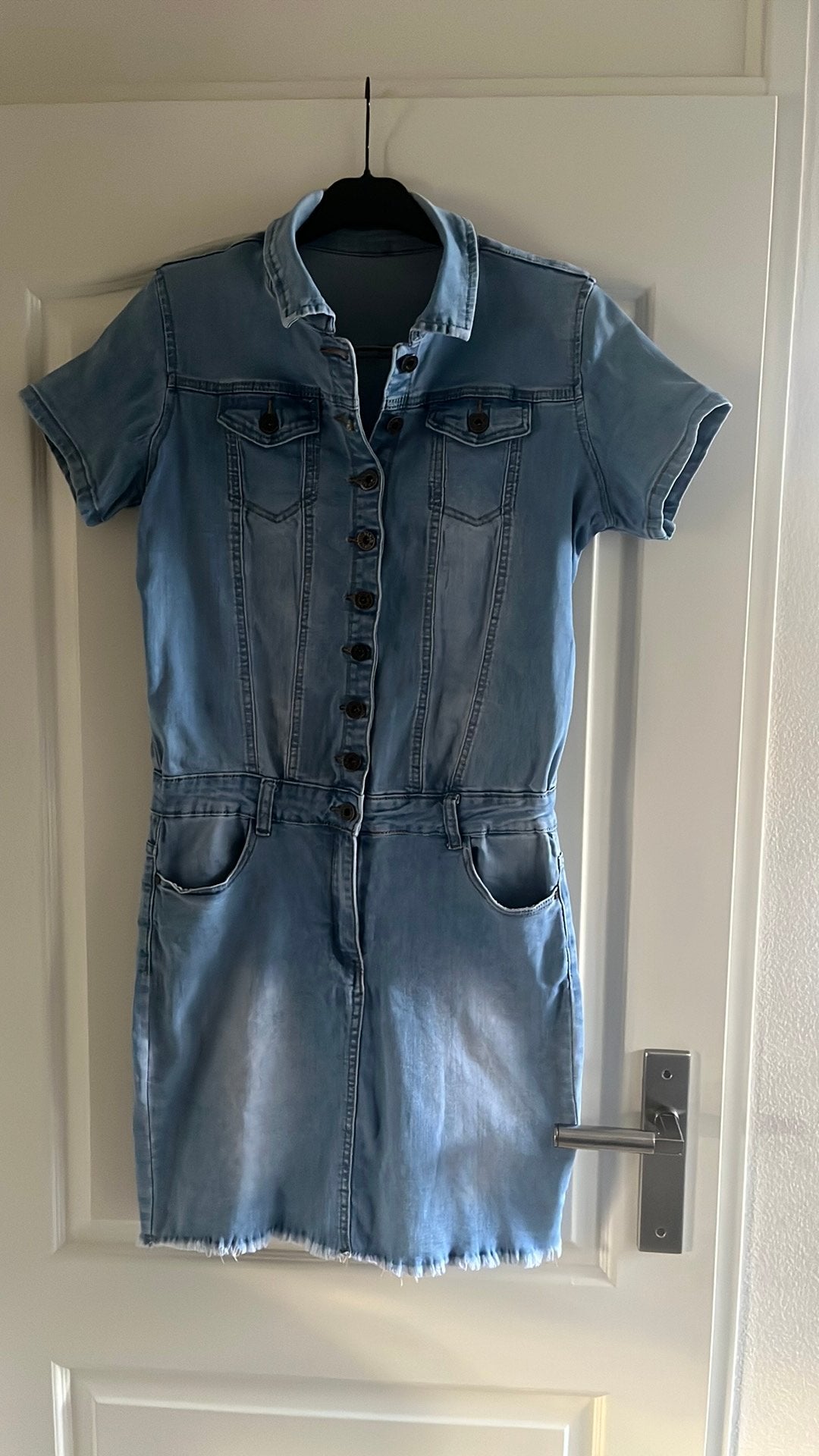 Spijkerjurkje Xl denim xl valt kleiner, Kleding | Dames, Blauw, Maat 46/48 (XL) of groter, Ophalen of Verzenden, Zo goed als nieuw