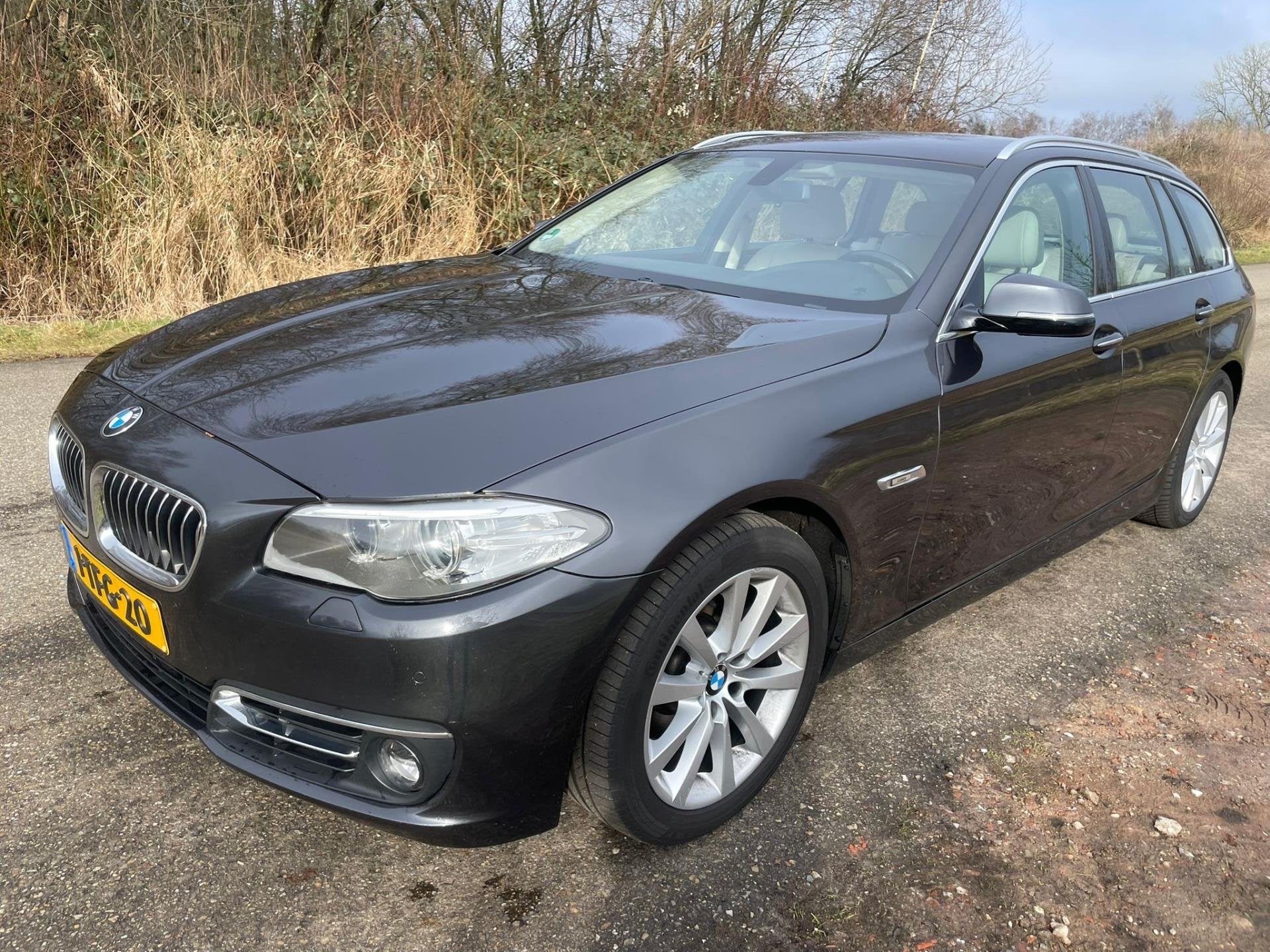 BMW 5-serie Touring 518d Luxury Edition, Auto's, BMW, Automaat, Euro 6, 2000 kg, Diesel