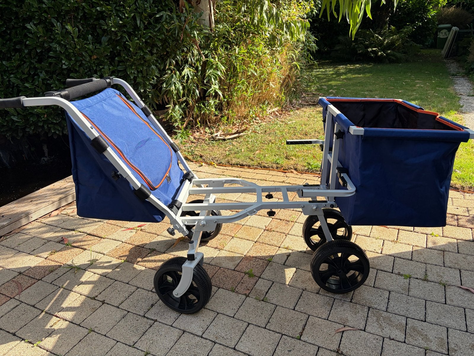 Colmic viskar trolley (4 wheel transporter), Ophalen, Zo goed als nieuw