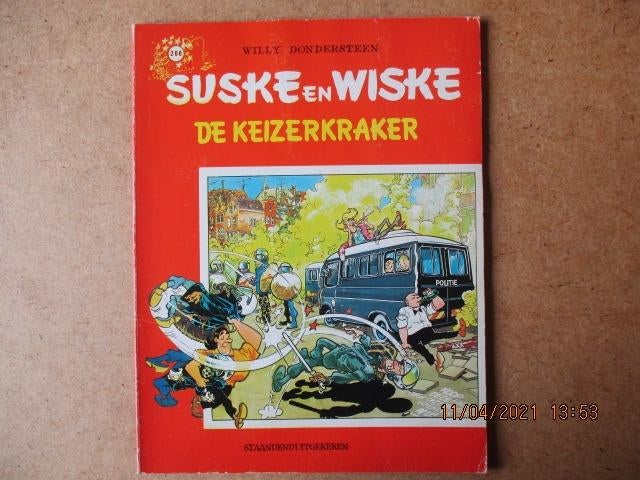 adv0963 suske en wiske de keizerkraker 1, Eén stripboek, Ophalen, Gelezen