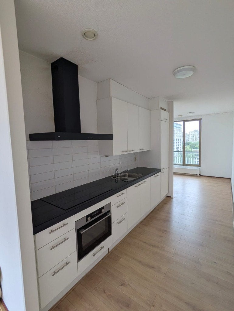 keuken to koop - Complete set met ATAG-apparaten, Huis en Inrichting, Ophalen, Gebruikt, Wit, Graniet of Steen